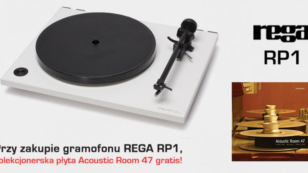 Gramofon REGA RP1 z muzycznym prezentem w salonie Q21