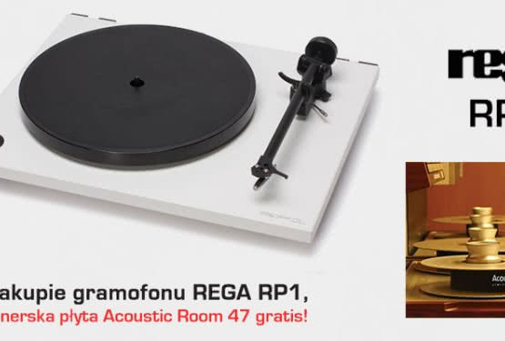 Gramofon REGA RP1 z muzycznym prezentem w salonie Q21