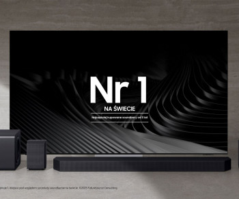 Soundbary Samsung najczęściej wybierane przez Polaków w pierwszym półroczu 2025 roku