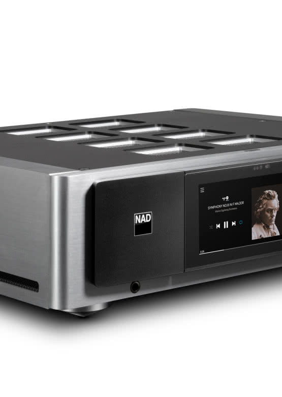 Strumieniujący wzmacniacz z DAC i BluOS NAD Masters M33 
