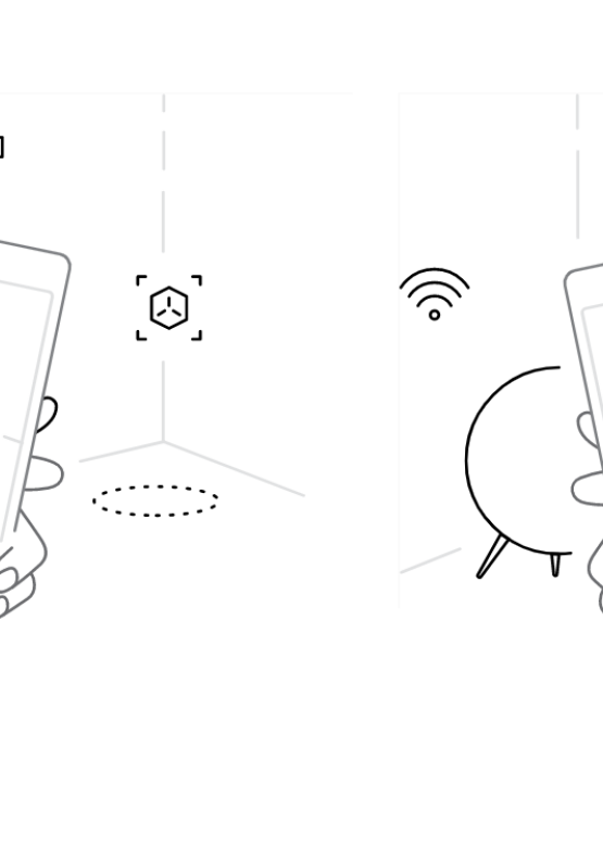 Aplikacje, które pomagają wybrać produkty Bang & Olufsen i ich używać