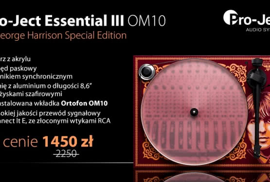 Gramofon Pro-Ject Essential III George Harrison w wiosennej, niższej cenie
