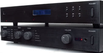 Audiolab 8200CD + 8200A.