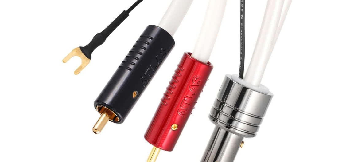 Kable Atlas Element z nowymi wtykami Achromatic