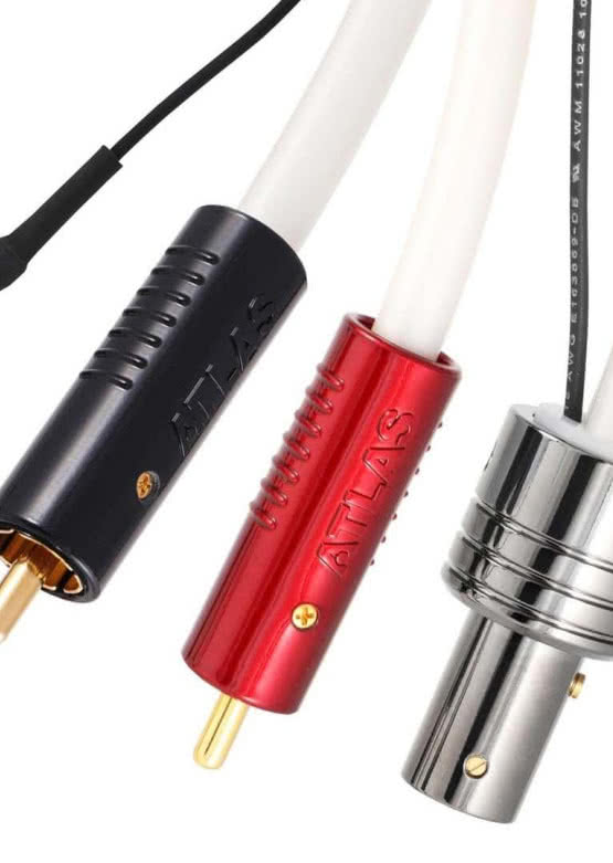 Kable Atlas Element z nowymi wtykami Achromatic