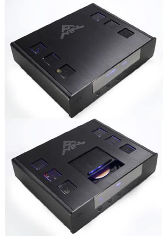 Prezentacja odtwarzacza cd AMR CD-777 oraz wzmacniacza AM-777 w Q21