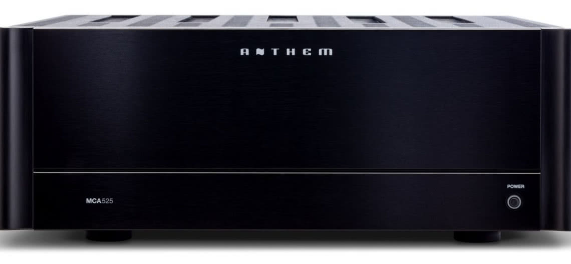 Końcówki mocy Anthem z serii MCA: 525, 325 i 225