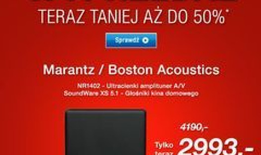 Wyprzedaż w salonach Denon