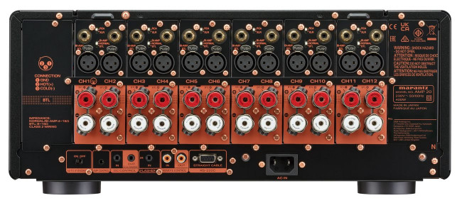 Marantz AMP 20 - tylna ścianka