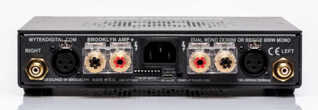 Mytek Audio Brooklyn AMP+ - tylna ścianka