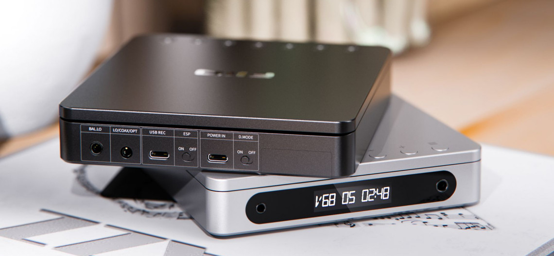 Nowości FiiO - przenośny odtwarzacz CD i transport cyfrowy z AirPlay i Roon Ready