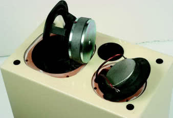 Również oglądany od tyłu, głośnik
nisko-średniotonowy do złudzenia
przypomina dawnego, bardzo
popularnego Seasa.
I w sumie nie jest to
wiadomość zła -
oznacza chociażby
odlewany kosz.