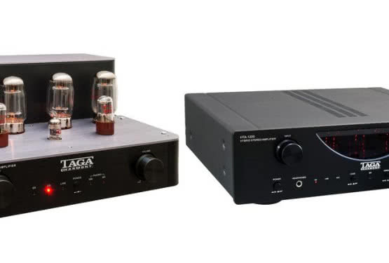 Wzmacniacze TAGA Harmony HTA-1200 i TTA-1000