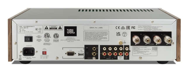 Wzmacniacz zintegrowany JBL SA550 Classic - tylny panel