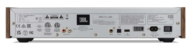 Odtwarzacz CD JBL CD350 Classic - tylny panel