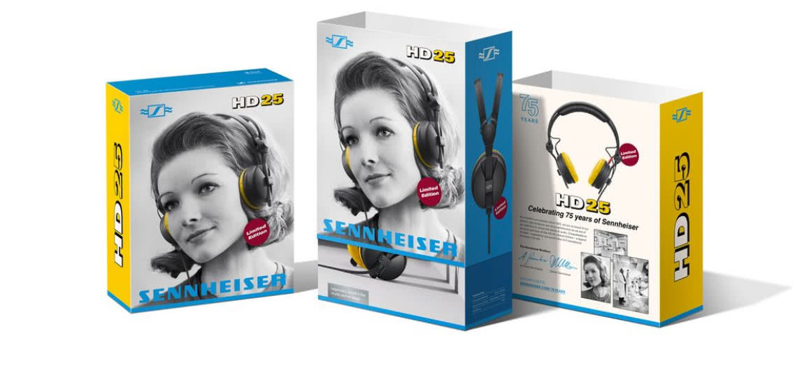 Słuchawki Sennheiser HD 25 LE taniej z okazji 75. urodzin