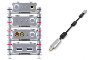 Szafka iRack i kabel USB Mercury od iFi Audio