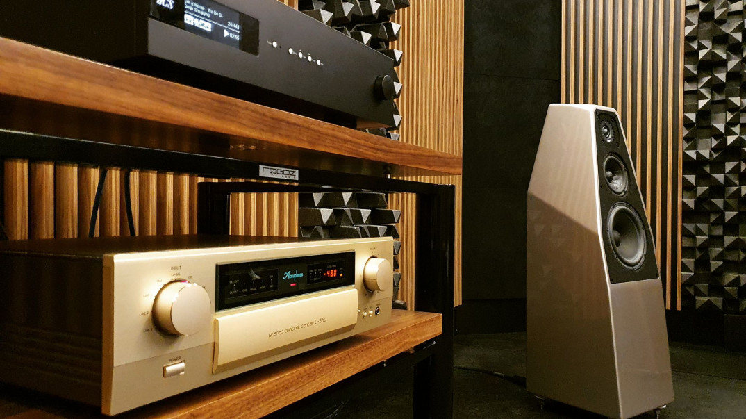 Odsłuchy kolumn Wilson Audio Sabrina X w salonie audioplaza.pl