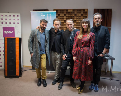 Sorry Boys i premierowy odsłuch płyty "Roma" w studiu U22