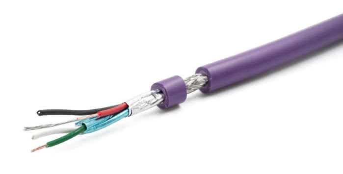 Kabel USB typu A-C Melodika Purple Rain MDUAC 