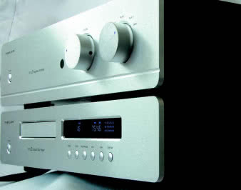 Audiofilskie klocki
z rodowodem - gdzieś
jeszcze przebijają się
surowe rysy dawnych
urządzeń Exposure.