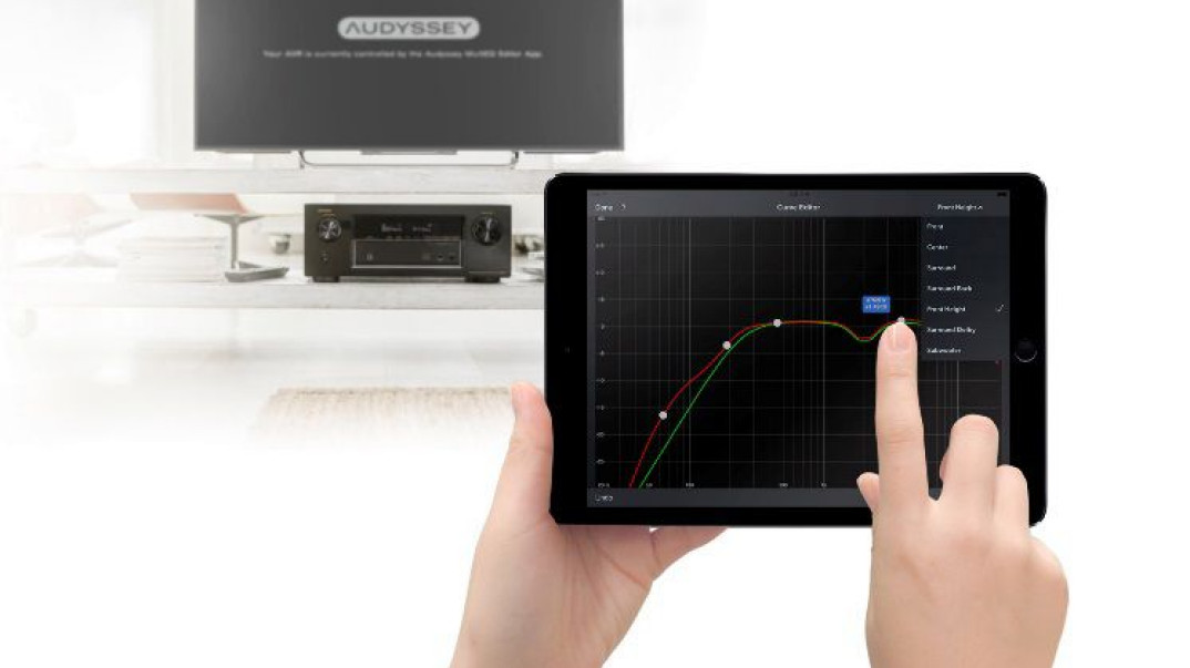 Denon uruchomił aplikację Audyssey MultEQ Editor