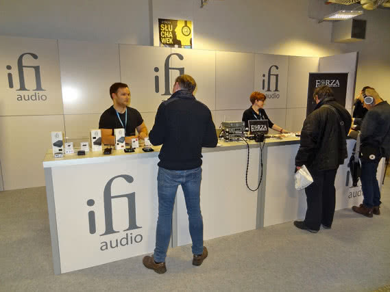 Na stoisku iFi Audio, ale nie tylko tutaj, ważną rolę odgrywał fantastyczny Pro iDSD.
