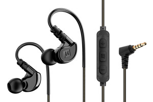 MEE audio M6 R3 - sportowe słuchawki przewodowe z pilotem