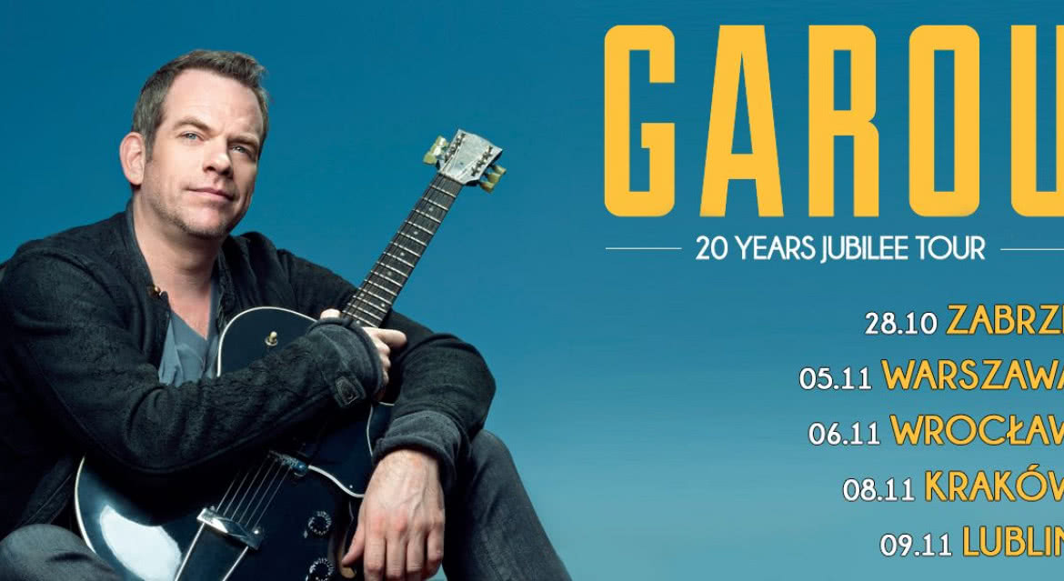 Garou świętuje 20-lecie pracy artystycznej. Koncerty w listopadzie
