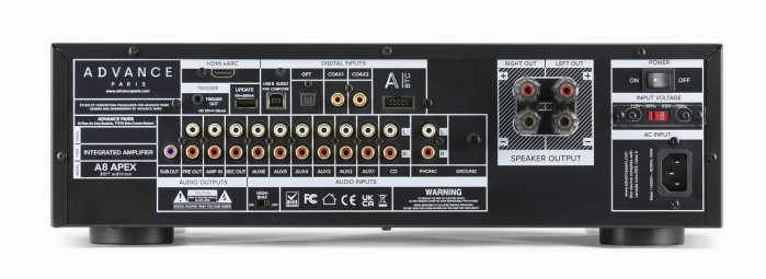 Advance Paris CD ACD APEX - tylna ścianka