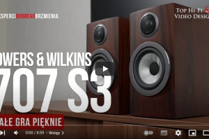 Bowers & Wilkins 707 S3 – małe gra pięknie