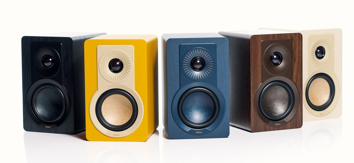 DALI KUPID - nowe kolorowe kolumny podstawkowe w bardzo przystępnej cenie