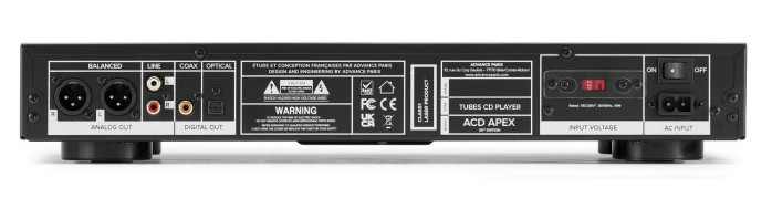 Advance Paris CD ACD APEX - tylna ścianka