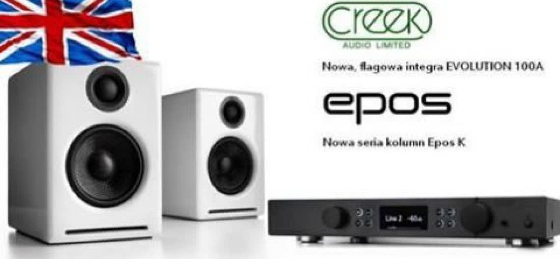 Odsłuchy wzmacniacza Creek Evolution 100A na kolumnach Epos K w salonie Q21