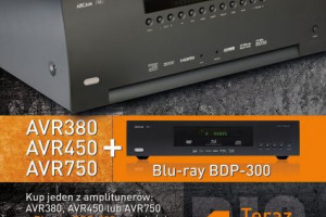 Amplitunery wielokanałowe ARCAM z odtwarzaczem Blu-Ray za 1 zł w salonie Q21