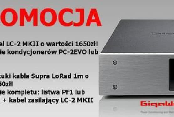 Listwy i kondycjonery Gigawatt w promocji salonu Best-Audio
