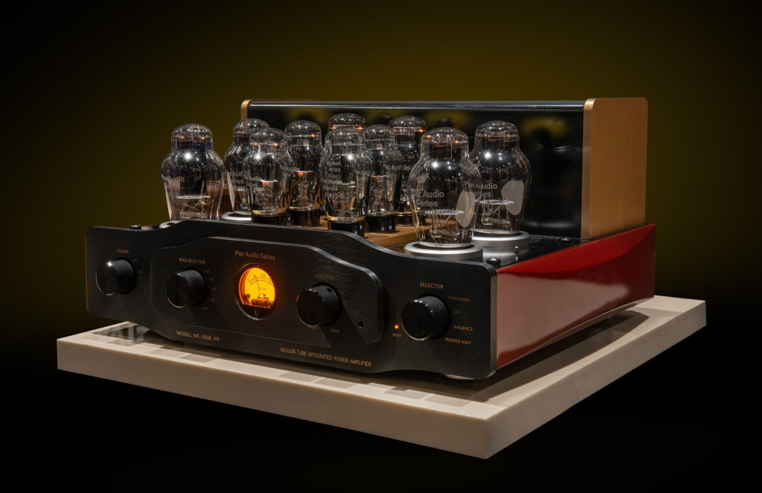 Wzmacniacz lampowy Pier Audio MS-300 PP - konstrukcja PUSH-PULL i klasa A