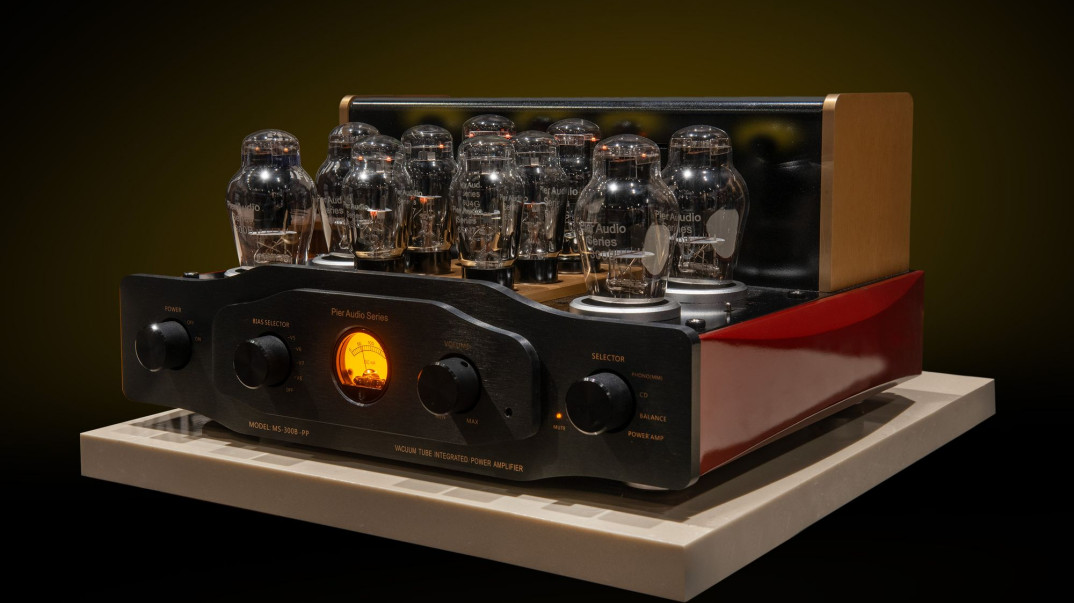 Wzmacniacz lampowy Pier Audio MS-300 PP - konstrukcja PUSH-PULL i klasa A