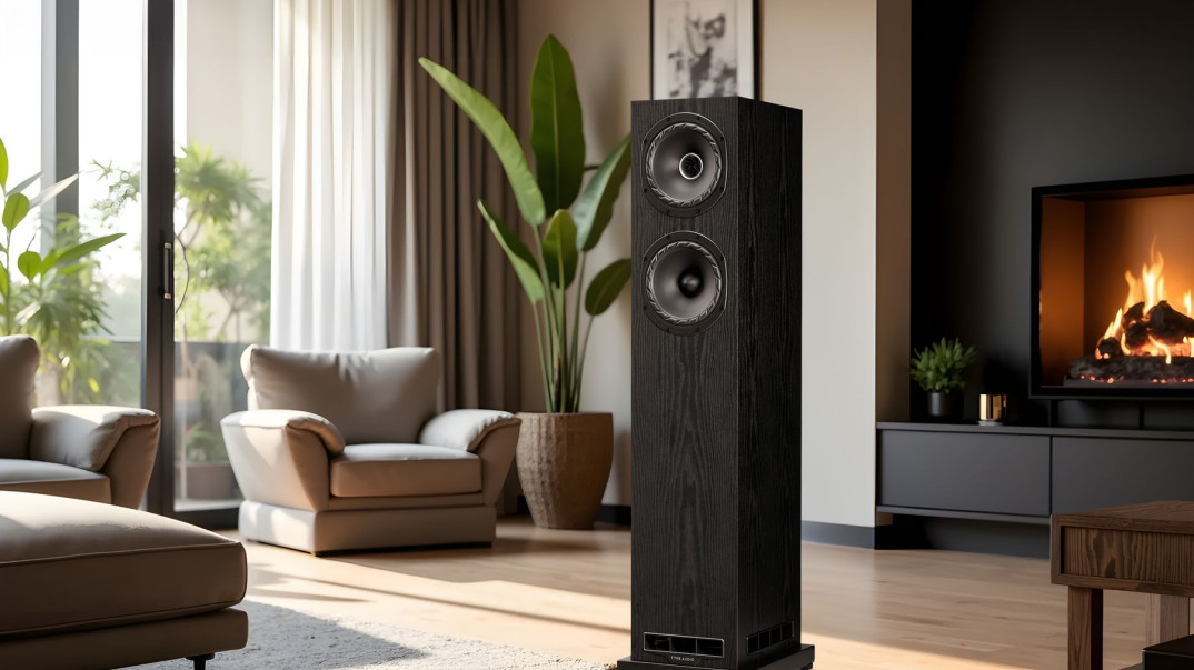 Fyne Audio F500E - technologia IsoFlare i system BassTrax Tractrix Diffuser