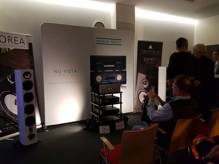 Audio Video Show 2019 - Triangle + Musical Fidelity