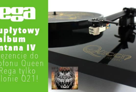 Limitowana wersja gramofonu Queen by Rega z winylowym prezentem tylko salonie Q21