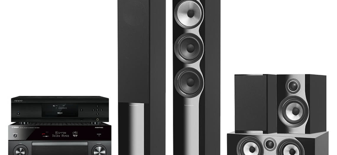 Odtwarzacze Blu-ray OPPO UDP-205 i UDP-203 w zestawach kina domowego oraz stereo