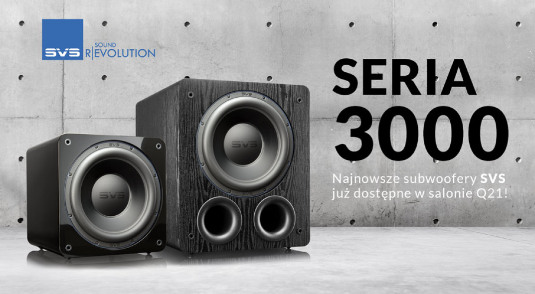 Prezentacje najnowszych subwooferów SVS serii 3000 w salonie Q21