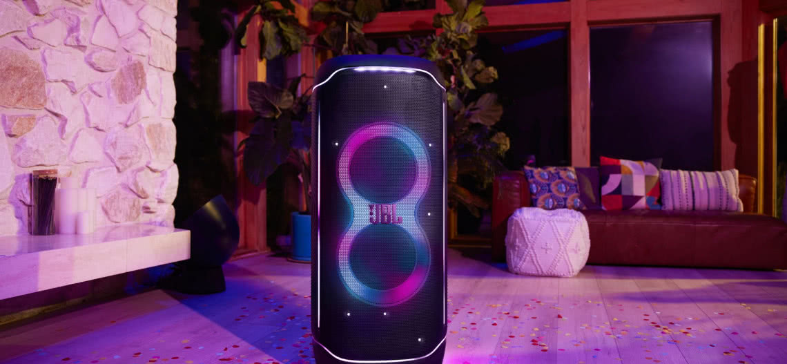 JBL Partybox Ultimate - potężny imprezowy głośnik, który świeci i można go zachlapać