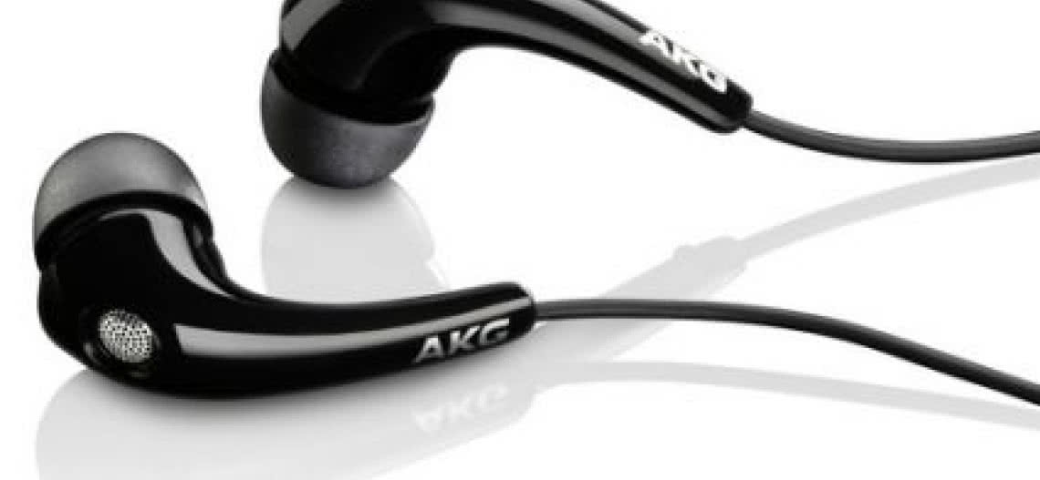 Nowe, czarne słuchawki AKG K321