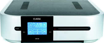 Classe Audio CDP-502. Muskulaturę i zarazem subtelność linii
uzyskano przez wkomponowanie niemal
niewidzialnego, wąskiego mechanizmu
szczelinowego.