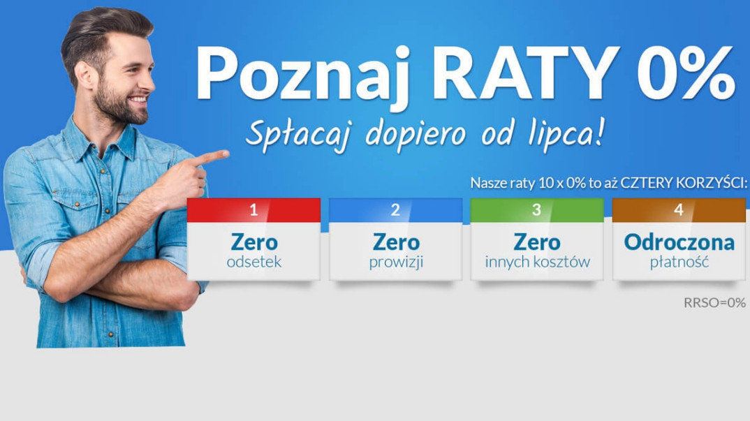 Raty 0% z odroczoną płatnością w salonach Top Hi-Fi &amp; Video Design
