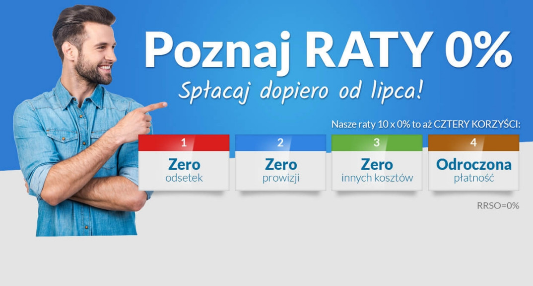 Raty 0% z odroczoną płatnością w salonach Top Hi-Fi &amp; Video Design