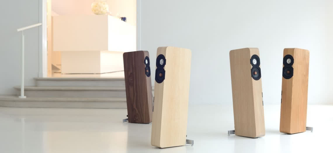 Prezentacje Boenicke W8 na Audio Video Show w sali Q21