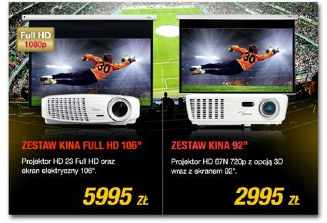 Salony Firmowe Denon oferują zestawy kina domowego w dużym formacie